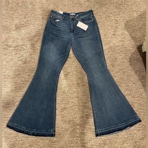 Dear John KARA SUPER HIGH RISE SUPER FLARE TIDE JEANS